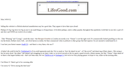 Desktop Screenshot of lifesgood.com