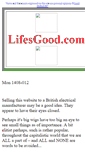 Mobile Screenshot of lifesgood.com